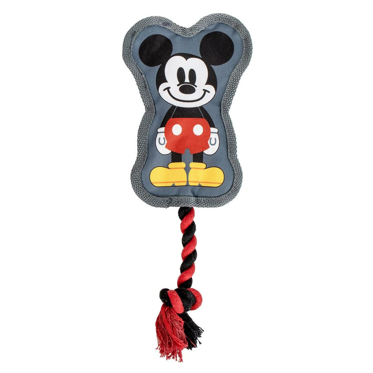 Legetøj til hunde Mickey Mouse Sort Polyester Bomuld